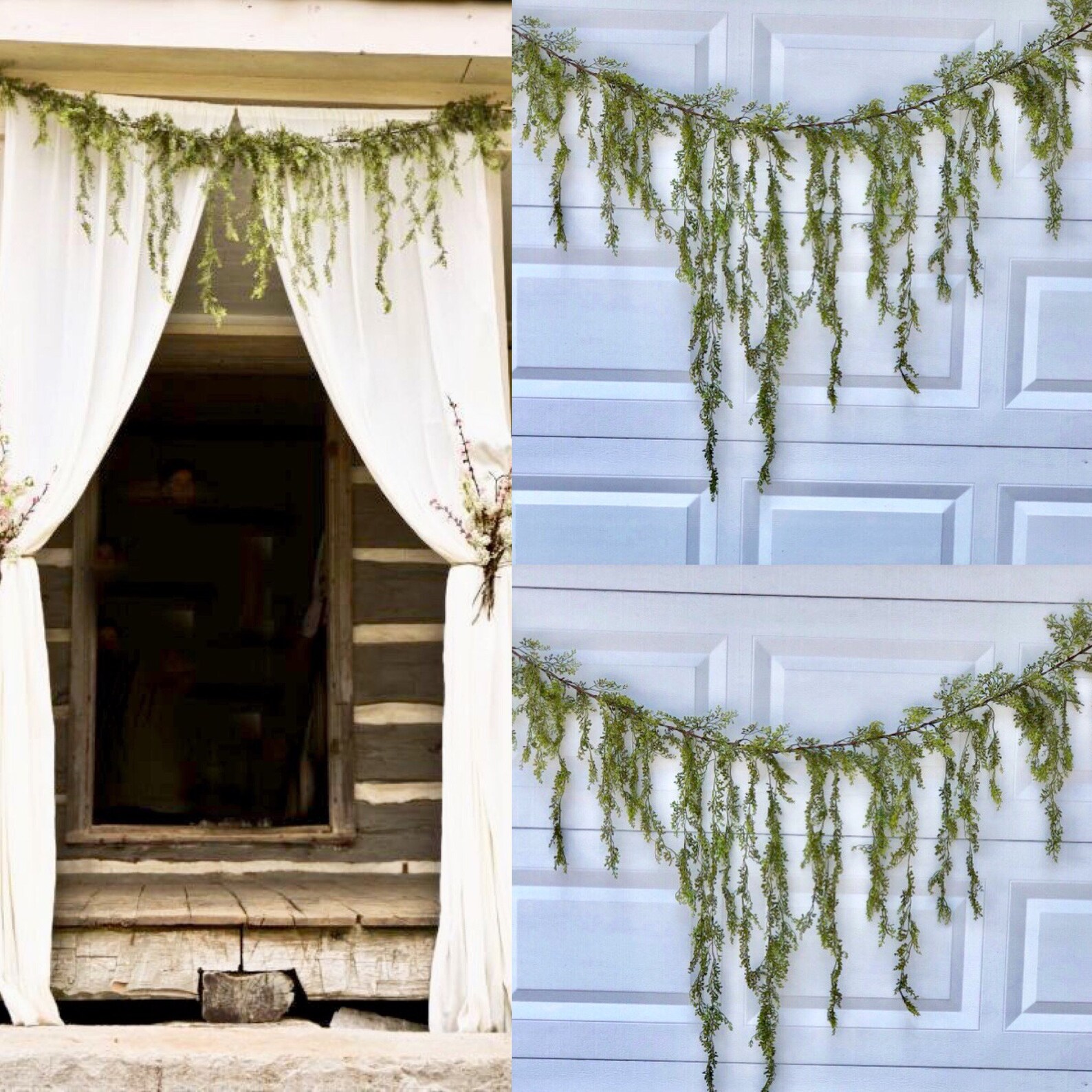 Jasmine garland Wedding Arch Garland Cascading Garland Natural Etsy