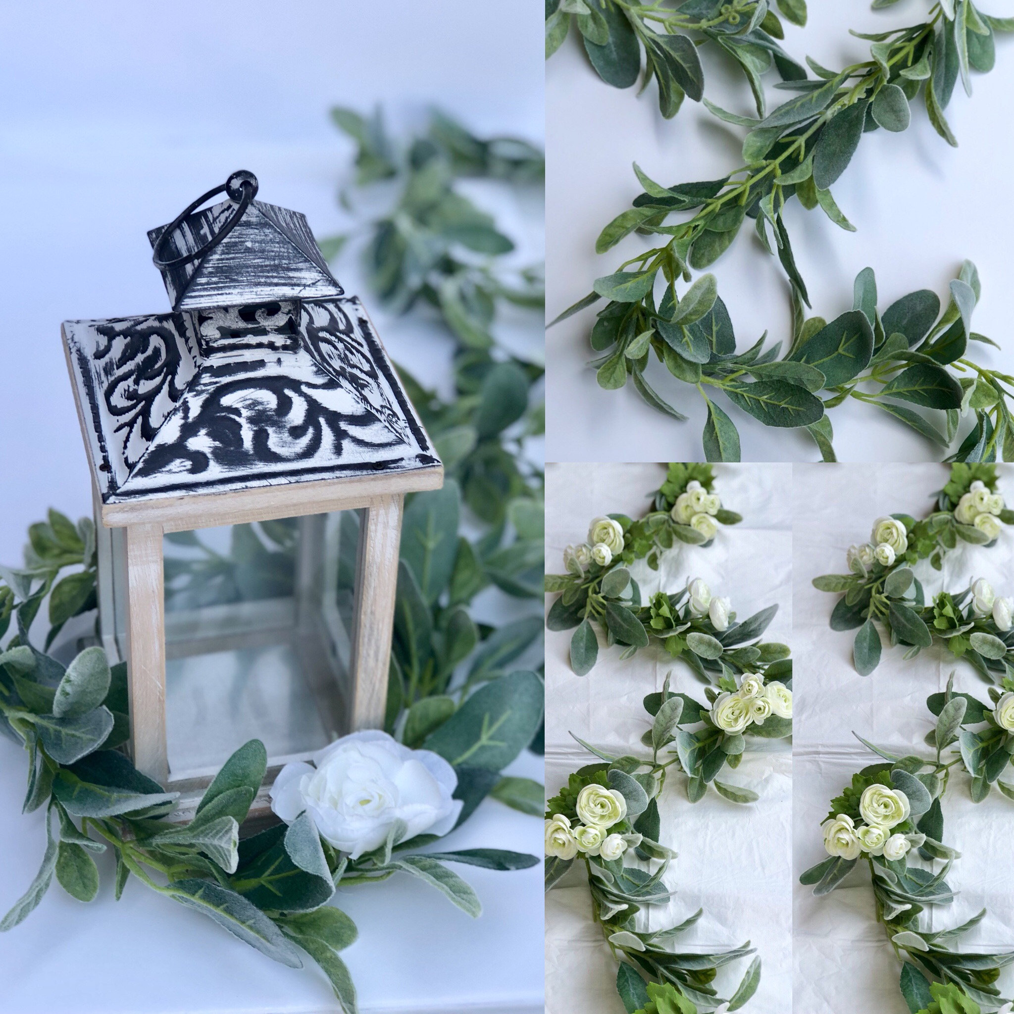 Wedding Garland - Greenery Garland - Lamb's ear Garland ...