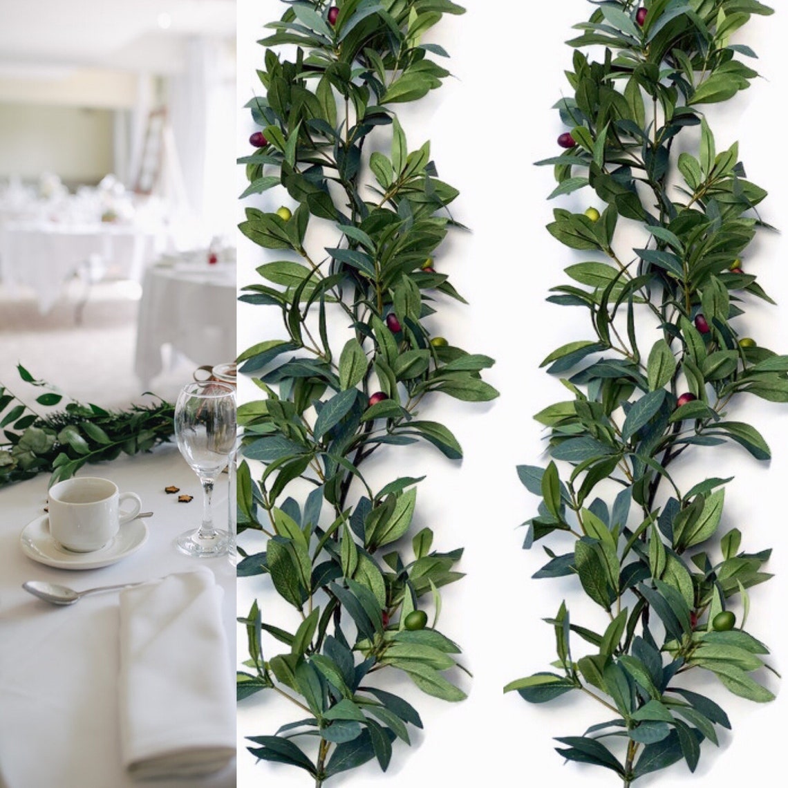 Wedding Garland Greenery Garland Olive branch garland Etsy
