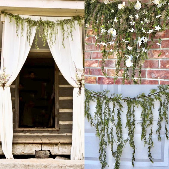 Jasmine Garland Wedding Arch Garland Cascading Garland Natural Etsy