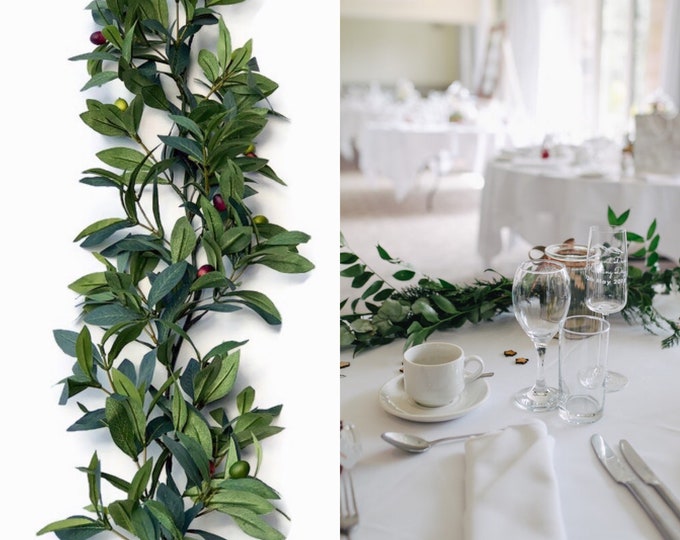 Wedding Garland Greenery Garland Olive Branch Garland Wedding