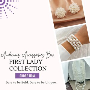 First Lady Pearls Accessory Collection