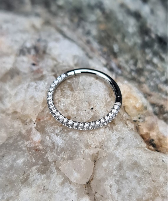 Piercing Clicker Con Stella Per Foro Al Rook - Foto 3