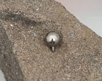 Basic Spare Internally Threaded Titanium Ball Suitable for My Piercing Bars - UK Seller