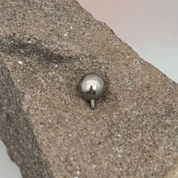 Basic Spare Internally Threaded Titanium Ball Suitable for My Piercing Bars - UK Seller