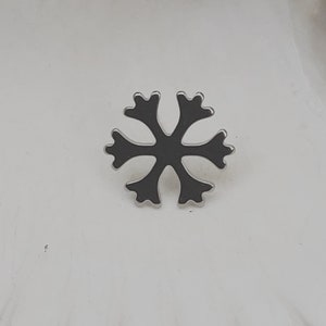 Threadless - Large Snowflake - Implant Grade Titanium Piercing Attachment ONLY - UK Seller