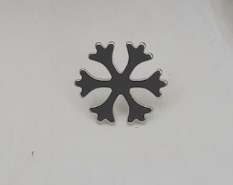 Threadless - Large Snowflake - Implant Grade Titanium Piercing Attachment ONLY - UK Seller
