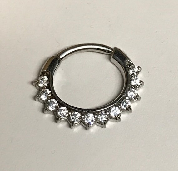 Piercing Clicker Con Stella Per Foro Al Rook - Foto 2