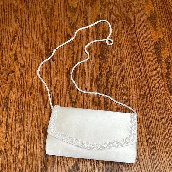 Vintage beaded clutch - image 1