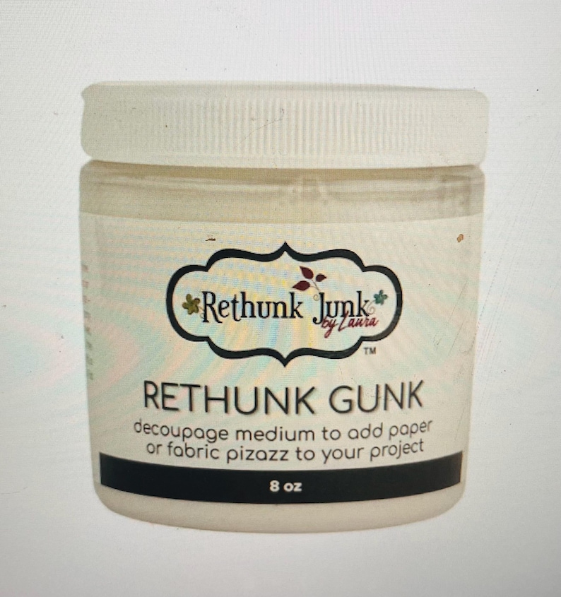 Rethunk Junk Glaze: Non-toxic Furniture Finish, Distressed Look (8 Oz ...