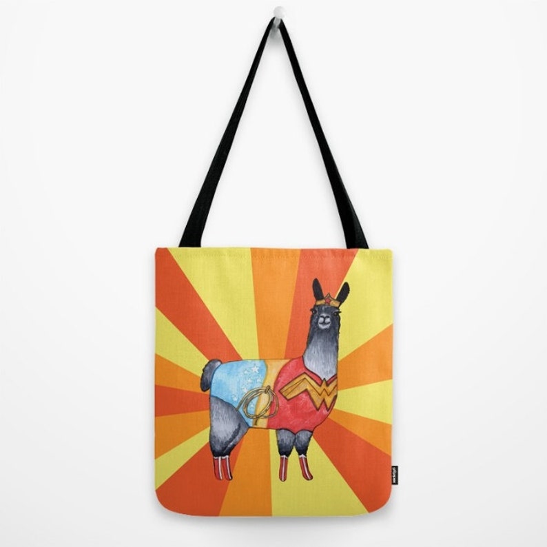 Wonder Woman Llama Bag