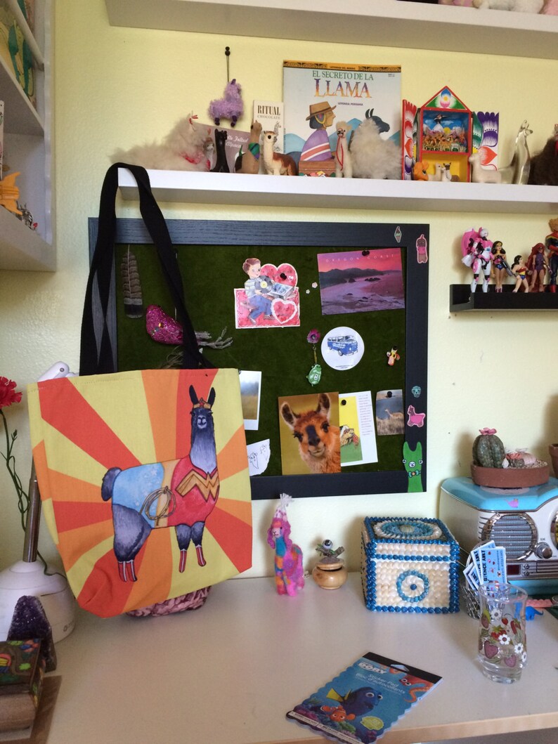 Wonder Woman Llama Bag