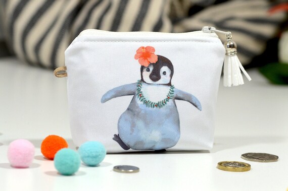 penguin coin purse