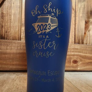 Sister Cruise 2025 Tumbler