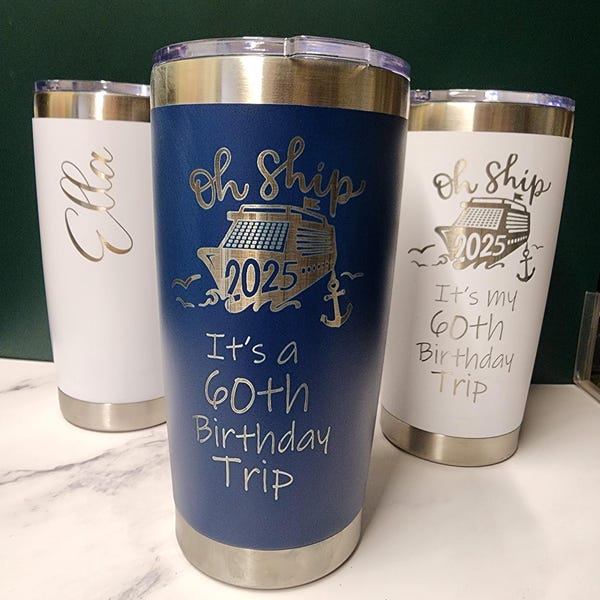 Oh Ship, it's a Birthday Trip TUMBLER 2025
