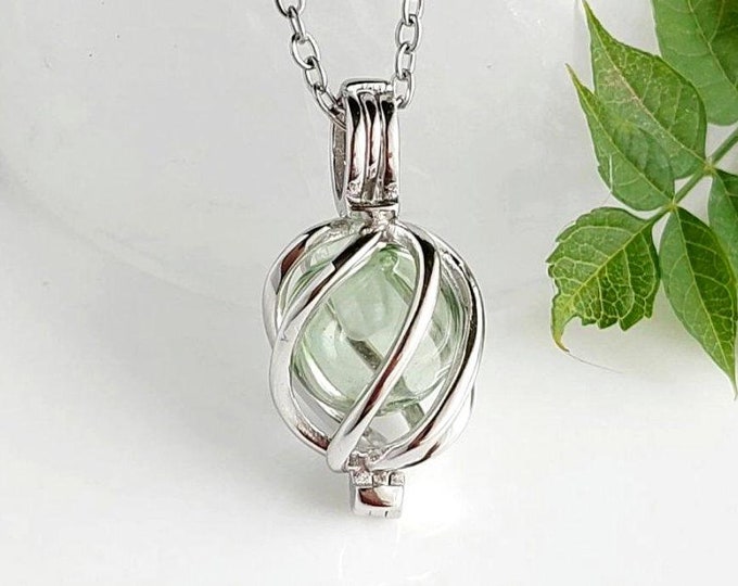 925 Sterling Silver Locket for Ashes | Minimalist Urn Jewelry | Twist Locket Necklace for Cremains | Cremation Jewellery | Loved One Gifts