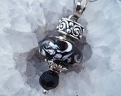 Night Sky Crescent Moon Urn Pendant Keepsake Necklace Cremation Jewellery Celestial Moon Urn Necklace Cremation Jewelry Remembrance