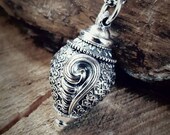Large Vintage Inspired Sterling Silver Teardrop Urn Pendant Teardrop Urn Necklace Locket Sterling Silver Cremation Jewelry Prayer Box