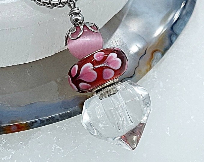 Red Heart Urn Necklace for Ashes | Jewelry Gifts for Her | Cremation Jewelry | Fillable Jewelry Keepsakes | Memorial Pendant for Cremains