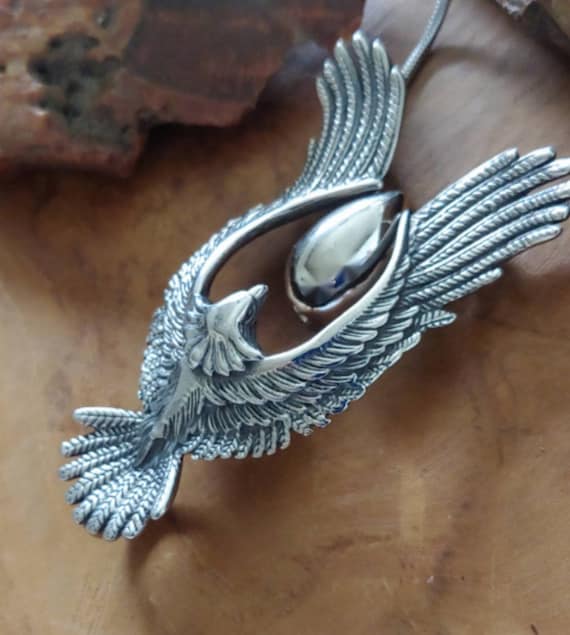 eagle cremation jewelry