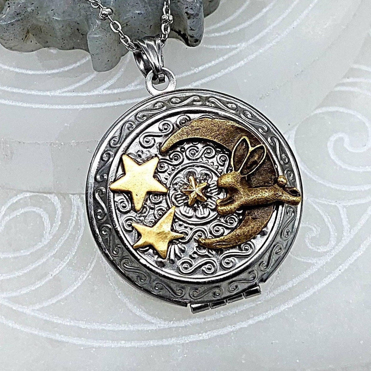 Rabbit urn necklace hot sale