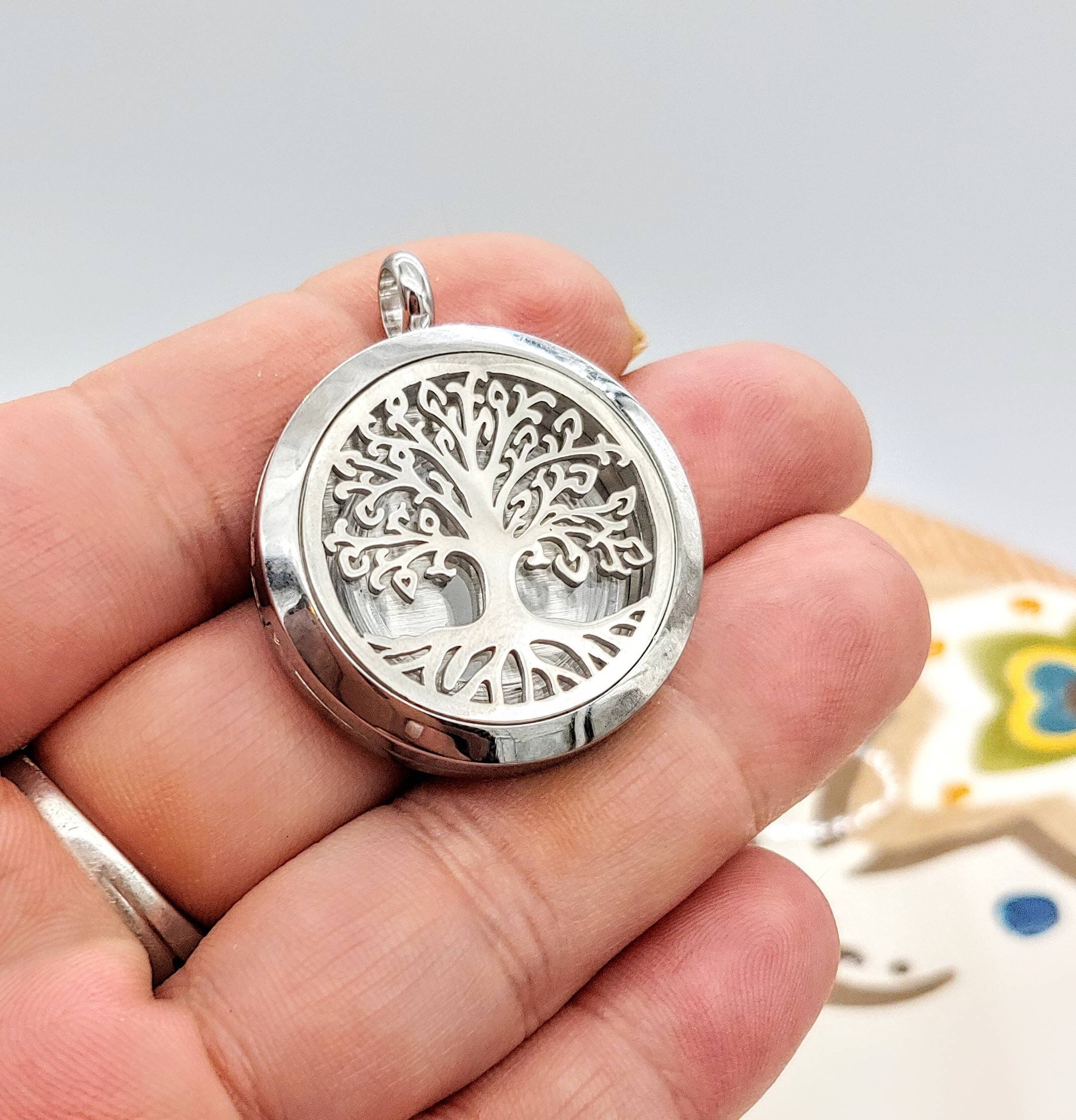 Dad Urn Necklace for Ashes - Dad Memorial Necklace