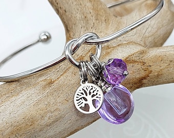 Infinity Knot Cremation Urn Bracelet: Cremation Jewelry | Tree of Life Bracelet for Ashes | Urn Jewelry | Ashes Bracelet | Memorial Gift