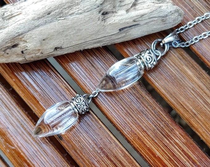 Double chamber cheap urn necklace