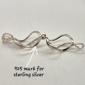 Collar con urna en forma de lágrima de plata de ley con esfera de cristal (color a elegir) / Medallones conmemorativos / Joyería con colgante de cristal para cenizas de cremación / Regalo de condolencia imagen 13