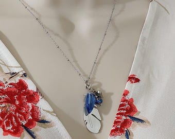 Feather Urn Necklace: Stainless Steel Memorial Pendants, Cremation Ashes Keepsake