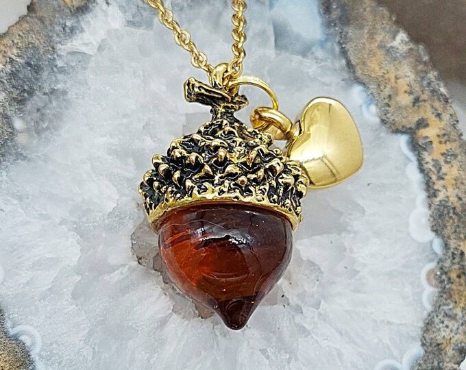 Acorn Urn Necklace | Ashes Necklace | Memorial Jewelry | Urn | Sympathy gift | Cremation Jewelry | Urn Jewellery | Urn Jewelry