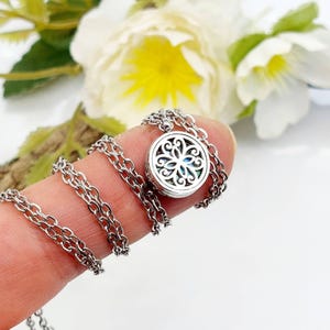 Mini colgante para cenizas de cremación / Collar con urna / Joyería conmemorativa minimalista / Pequeños colgantes de recuerdo