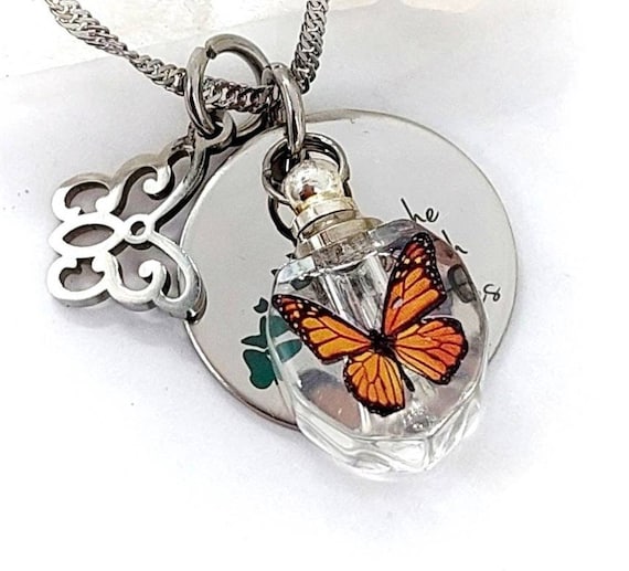 Butterfly Cremation Pendant