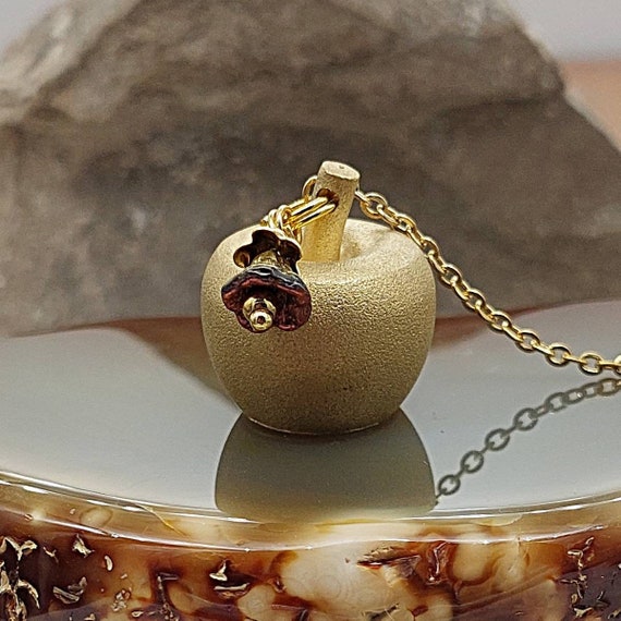 Mini Token of Love - Cremation & Breastmilk Necklaces in Gold