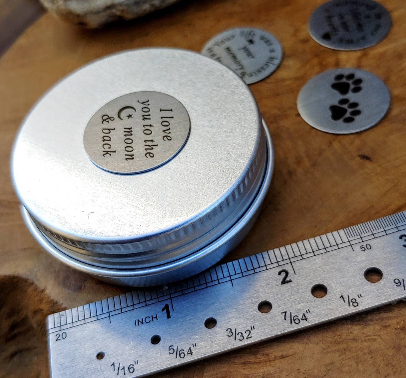 Cremation Ash Storage Container for Sharing, storing or spreading (Thoughtfullkeepsakes Shop)