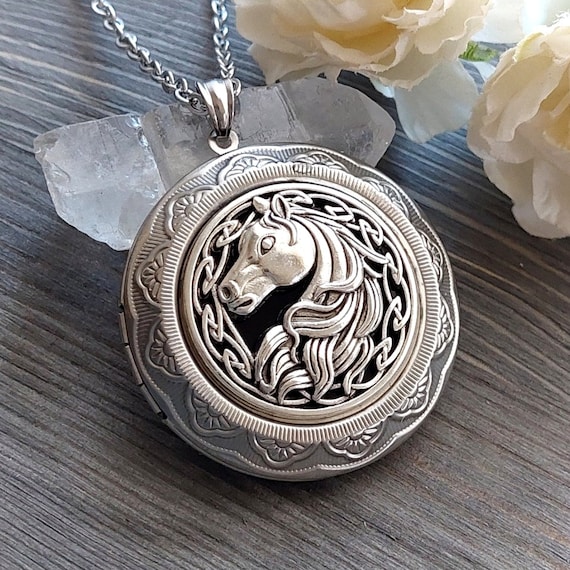 Buy Horse Memorial Locket for Cremains or Horse Hair Cremation Jewelry Urn Necklace Urn Pendant Urn Jewellery for Ashes Keepsake Gift Online in India Etsy