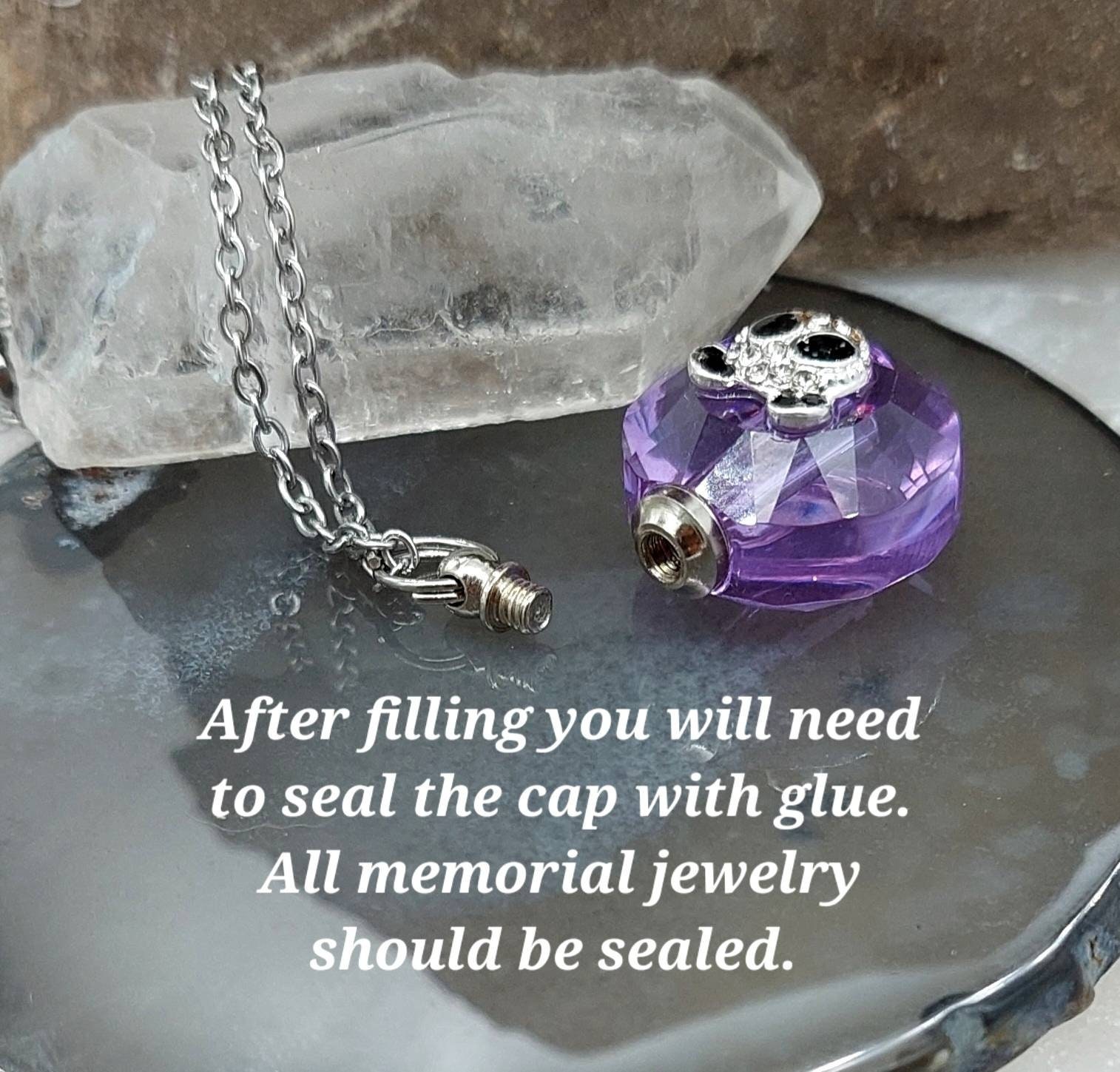 Bear urn deals necklace
