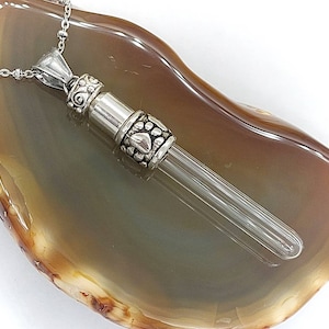 Pet Memorial Jewelry | Glass Whisker Keepsake | Pet Hair or Fur | Pet Urn Necklace | Animal Pet Cremation Jewelry Gifts | Dog or Cat Loss