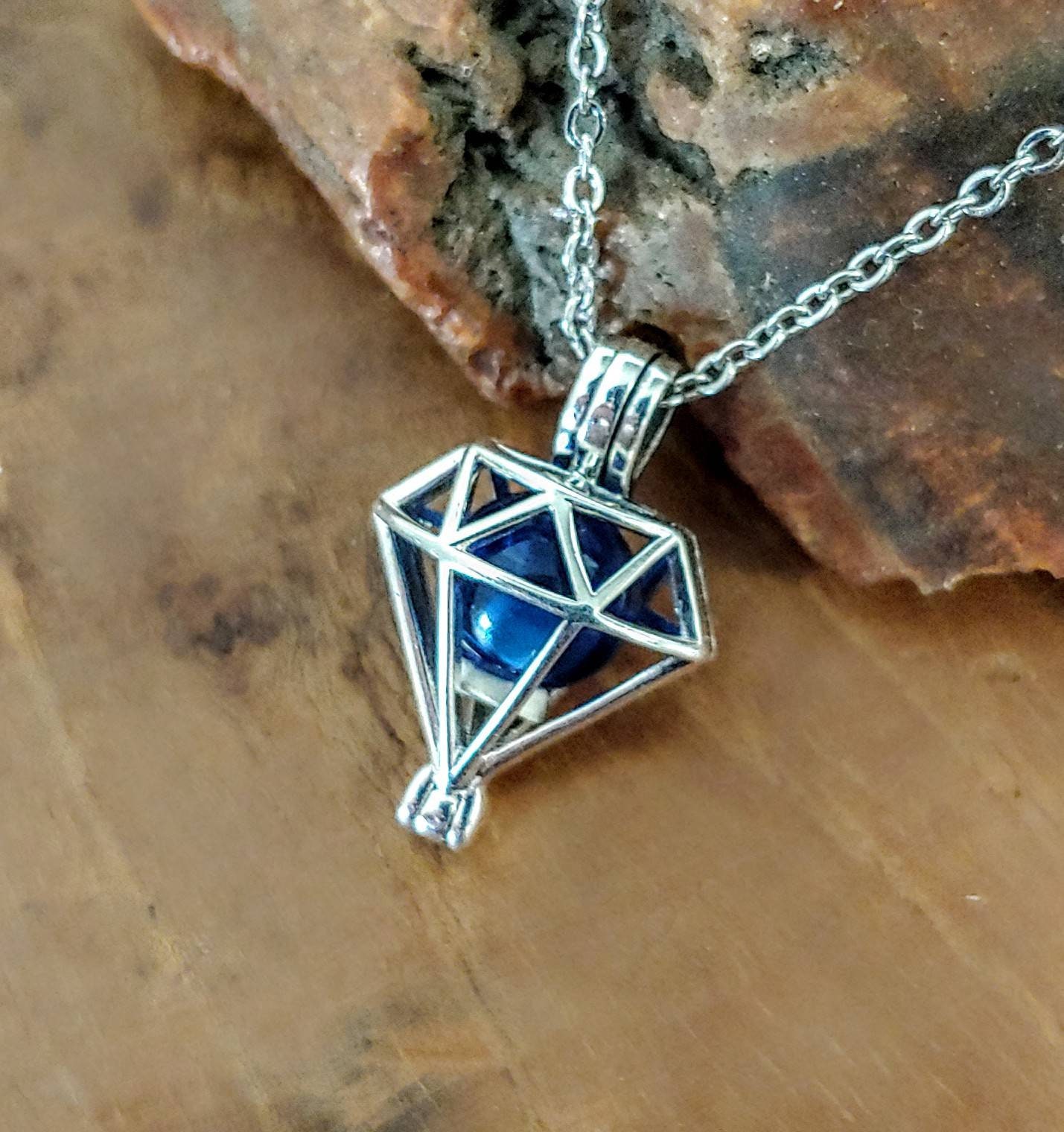 925 Sterling Silver Diamond Locket Keepsake Urn Locket Urn Jewelry