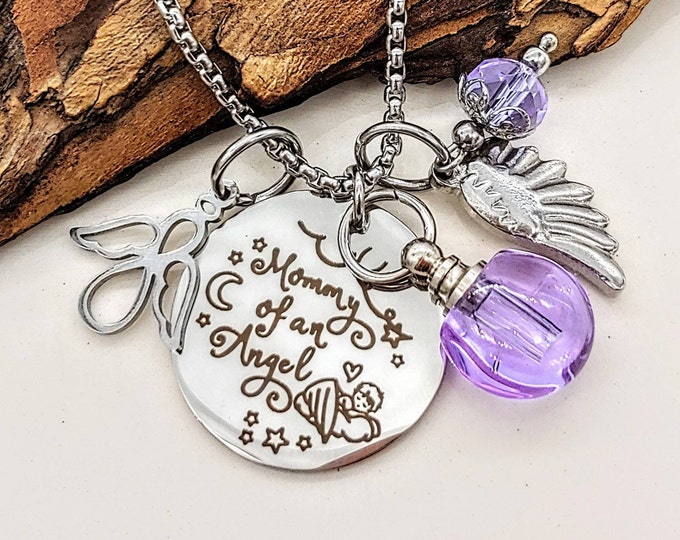 In Memory of Child Loss Urn Necklace for Ash | Thoughtful Keepsake gifts | Cremation Jewelry | Miscarriage, Baby, Child Memorial Urn Jewelry