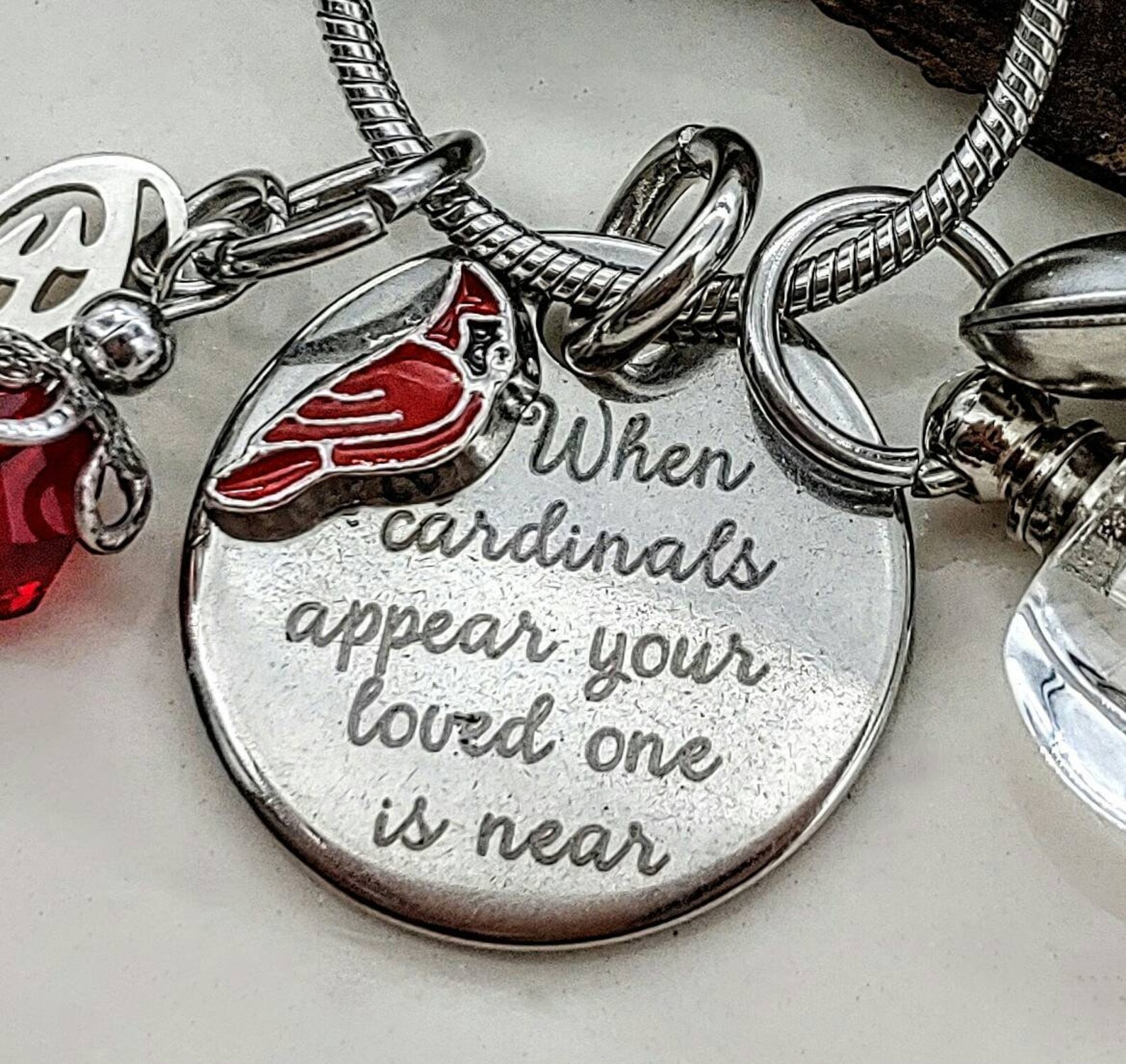 Cardinal Urn Necklace Urn Pendant Cremation Jewelry Urn Etsy