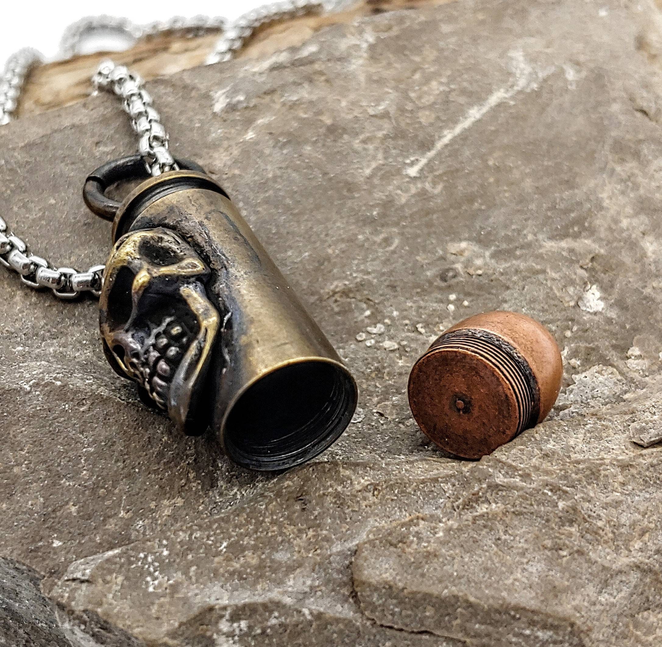 Bullet pendant for ashes deals