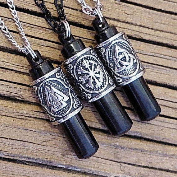Viking on sale urn necklace