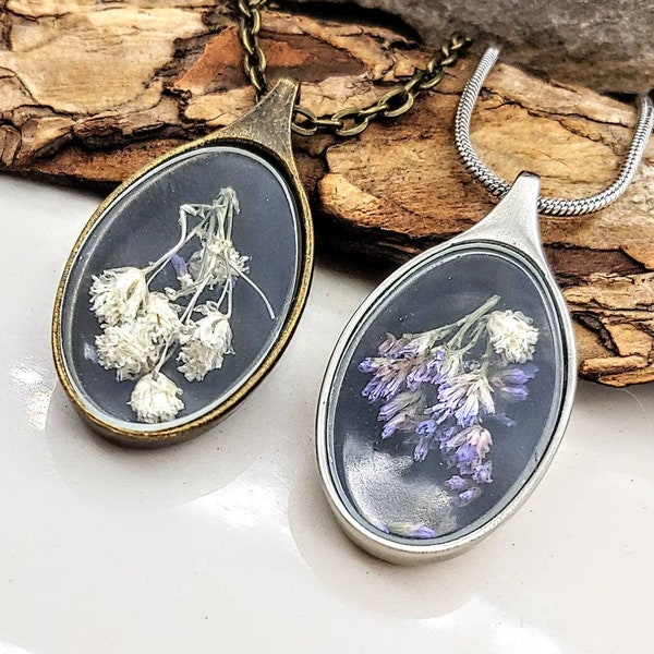 DIY Fillable Spoon Keepsake Necklace | Urn Necklace For Ashes Ash | Cremation Jewelry | Hair Locket | Urn Pendant | Locket Necklace