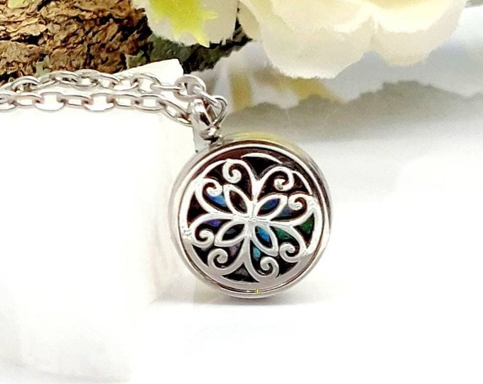 Mini Locket Urn Necklace for Human Ashes or Pet Ash | Cremation Ashes Jewelry | Memorial Urn Jewelry | Minimalist Pendants | Sympathy Gifts