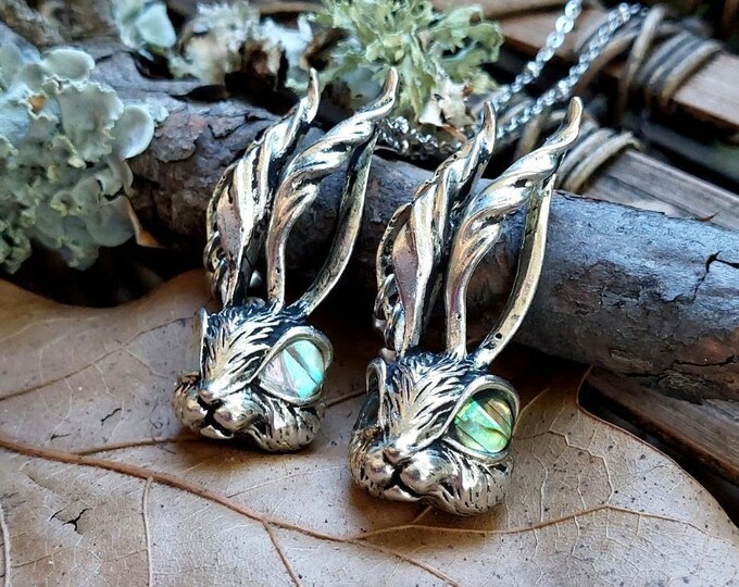 Bunny Rabbit Keepsake Jewelry |  Urn Necklace for Ashes | Cremation Jewelry Pendant | Bunny Loss Gift | Bunny Ashes Memorial Jewellery