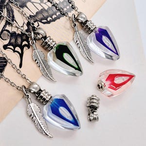 Arrowhead Urn Necklace | Cremation Ashes Jewelry, Keepsake Memorial Jewellery Gifts, Small Ash Holder Pendant