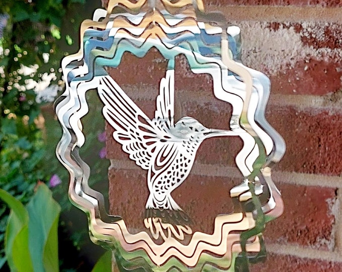 Hummingbird Memorial Suncatcher Keepsake | Urn Jewelry for Cremains, Ashes, Hair, Whiskers | Cremation Jewelry | Celebration of Life Gifts