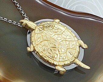 Turtle, Tortoise Memorial Urn Necklace for Ashes | Turtle Urn Pendant for Cremains | Cremation Jewelry | Unique Urn Jewelery Keepsake Gifts