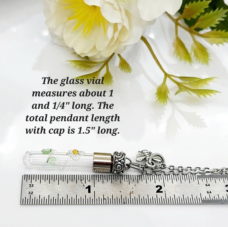 Daisy Cremation Jewelry Keepsakes Urn Necklace for Ashes or Etsy